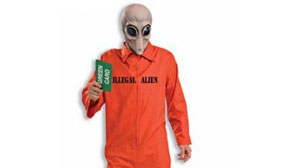 Civil rights and anti-discrimination activists are up in arms over the "Illegal Alien Adult Costume," manufactured by Forum Novelties.