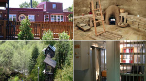 PHOTO Unique places to spend the night are shown in these file photos.