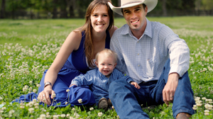 PHOTO Katie Drake and her husband Brian of Ocala, Fla., are shown here with their 16-month-old son Jack. She is expecting as baby in September and is practicing for a HypnoBirth.