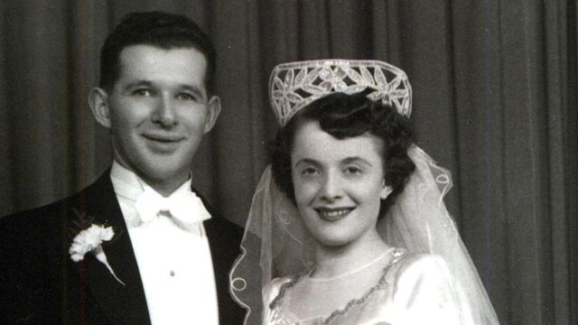 PHOTO: Howard and Nancy Kleinberg met at a concentration camp during the holocaust. 63-years later, they are still married.