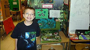 PHOTO Kyron Horman, a 7-year-old Portland, Ore., boy disappeared Friday, June 4, 2010, at Skyline Elementary School, shortly after leaving an early morning science fair, where he presented his project on tree frogs.