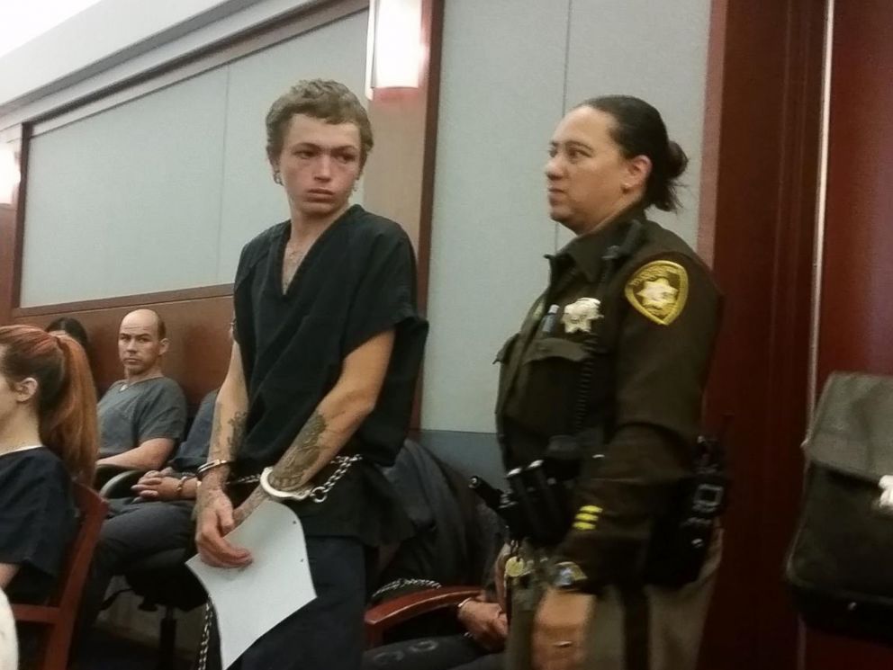 PHOTO: Erich Nowsch appeared in court on Feb. 23, 2015. He is accused of being involved in a fatal road rage shooting in Las Vegas.