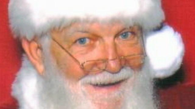PHOTO: Lomer Johnson, who was killed in a fire on Christmas day, in Stamford, Conn., is shown dressed-up as a department store Santa.