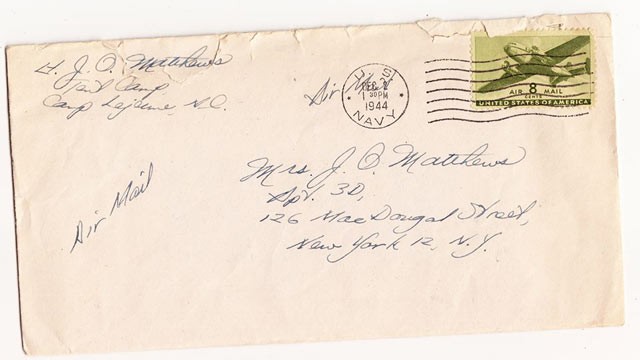 PHOTO: The Lost Letter Project is trying to find the intended recipient of a letter sent 70 years ago.