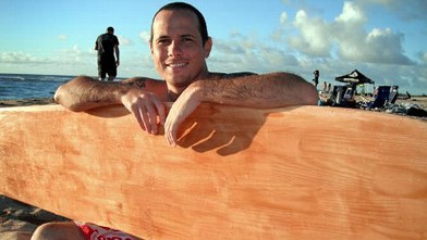 PHOTO: Joshua Holley, 28, was surfing at his favorite spot off the coast of Oahu, Hawaii's North Shore, when he was attacked by a shark.