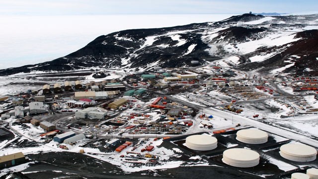 PHOTO: File photo of McMurdo Station on Ross Island, Antarctica, taken from Observation Hill, Nov. 2006.