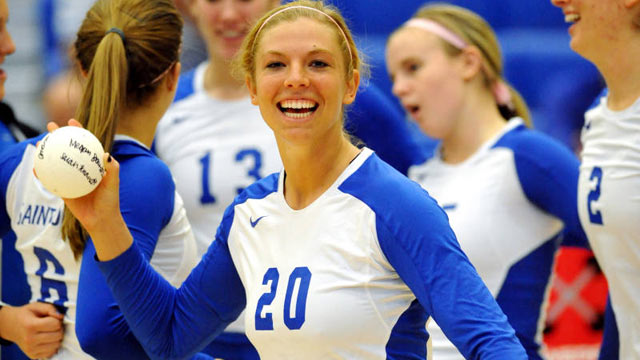PHOTO: Megan Boken, seen here in this undated handout photo from Saint Louis Athletics Department, was shot and killed hours before an alumni volleyball game at Saint Louis University on August 20, 2012.