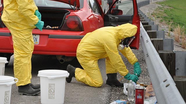 PHOTO:&nbsp;Meth chemicals
