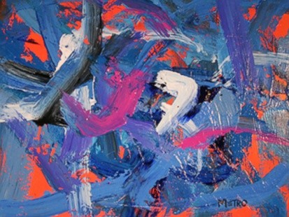 PHOTOS: Metro the Painting Racehorses Artwork