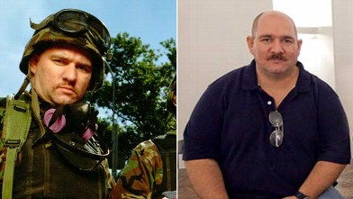 PHOTO: Iconic images of 9/11/01,ten years later . Pictured, Michael McCormack.