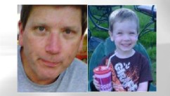 PHOTO: Monty Turner, left, and his 3-year-old son, Luke Turner are shown in this photo provided by Longmont Police Department.