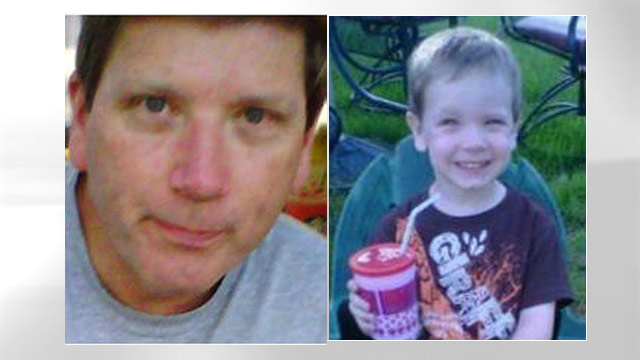 PHOTO: Monty Turner, left, and his 3-year-old son, Luke Turner are shown in this photo provided by Longmont Police Department.