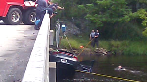 Two Children Drown in Submerged Car; Mother Arrested