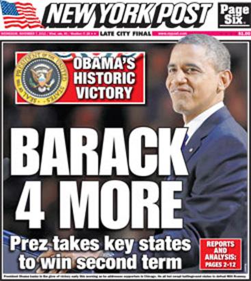 Election Front Pages
