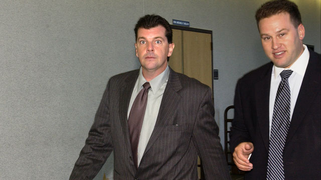 PHOTO: After Daniel Pelosi was convicted of murdering millionaire Ted Ammon, Pelosi implicates his friend and formerly employee, Chris Parrino, whom he claims he was with the night of Ted Ammon's murder.