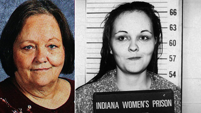 PHOTO: Paula Banizewski is shown in this Aug. 23, 1971 booking photo. On the right, Paula Pace is pictured in an undated BCLUW yearbook photo.