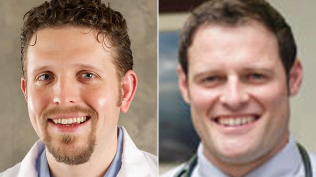 PHOTO: Neal Peckens, left, and Jasen Hiser, right, were reported missing on October 12, 2012 after missing their flights home from Glacier National Park in Montana.
