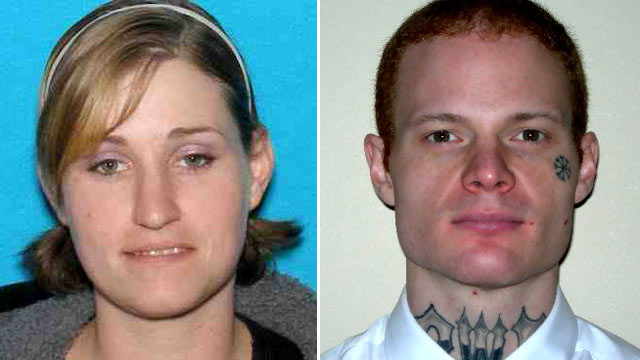 PHOTO: When Holly Grigsby and Joseph Pedersen were captured, they were wanted in connection with a murder in Washington and two disappearances.