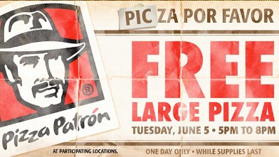 PHOTO: Pizza Patron ad