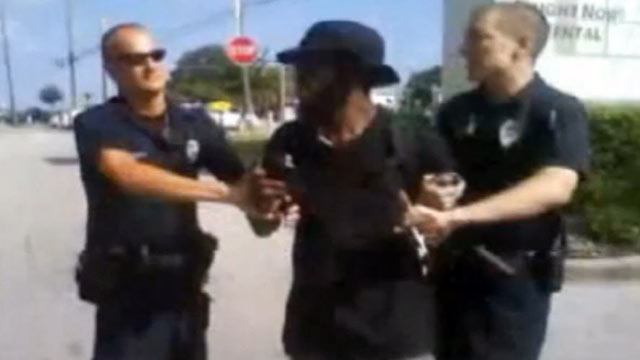 PHOTO: Police in Casselberry, Fla., are using a video of a man being tasered while jaywalking to teach officers the proper procedure.