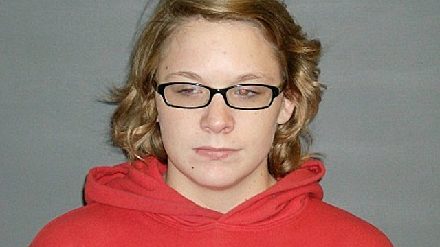 PHOTO: Rebecca Blackmore, 16, is charged with first degree murder, after a newborn baby was found stabbed to death in her bedroom.
