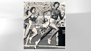 PHOTO Wilma Ruldolf, right, chases Olympic gold in 1960.