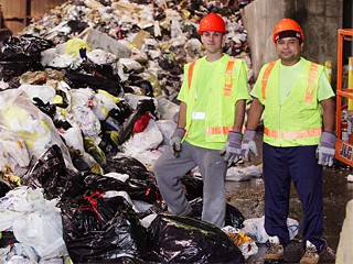 Photo: TEN TONS OF TRASH FOR A WEDDING RING
