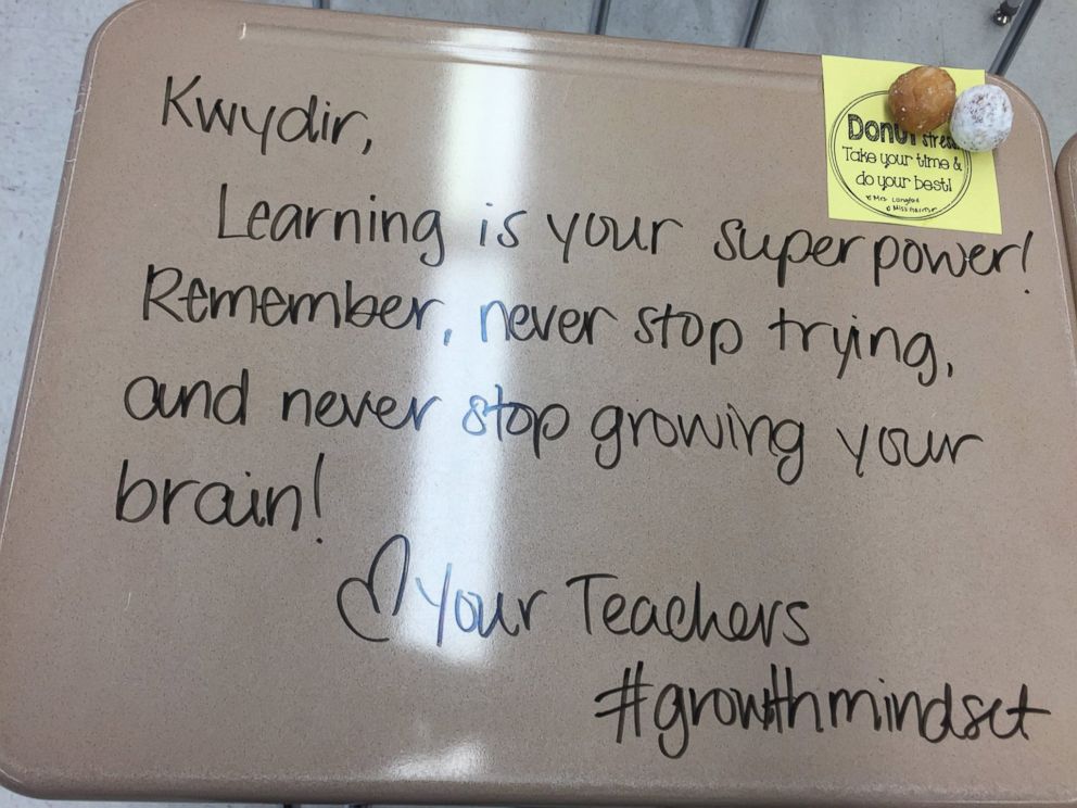 photo mrs chandni langford at evergreen avenue elementary in woodbury new jersey - Best Messages Of Encouragement