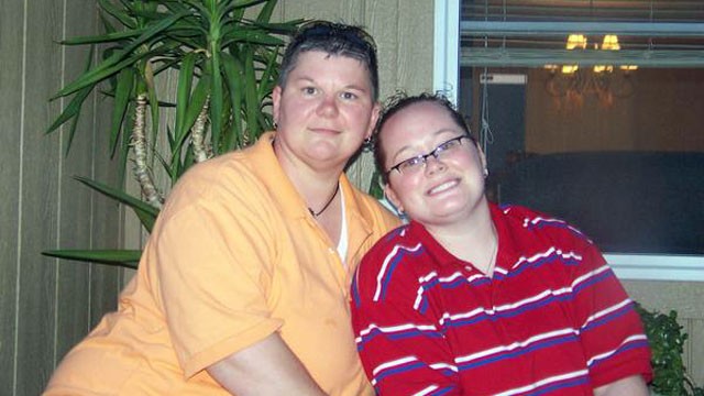 PHOTO: Angela Bauer and Jennifer Schreiner, of Kansas, are seen in this undated MySpace photo.