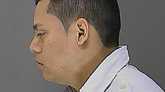 PHOTO: Sergio Fernando Solorzano-Vasquez, 27, was arrested Sunday for attempting to carjack and assault two elderly women in Hamilton, N. J.
