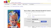 PHOTO Painter Dan Lacey is doing his part to help flight attendant Steven Slater.