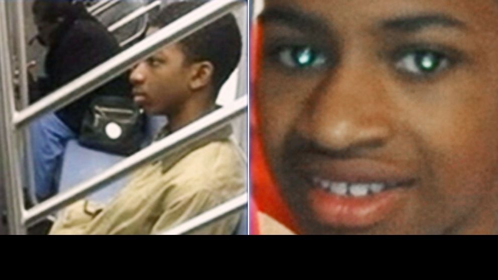 PHOTO: A photo taken of a boy riding a subway train in New York, Oct. 29, 2013, bears a resemblance to missing autistic teen Avonte Oquendo.