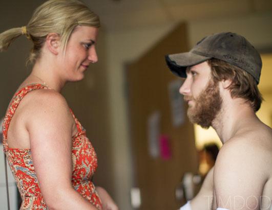 True love: Quadruple amputee thrives with help of girlfriend