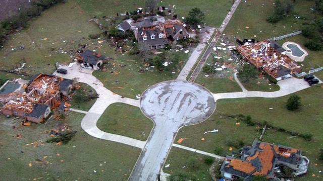 Several dead after tornado wrecks havoc on north Texas town