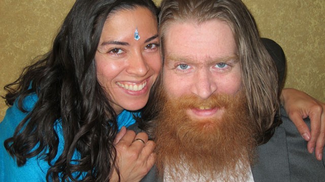 PHOTO: Thomas Young is seen in this undated handout photo with his wife, Claudia Cuellar; Young has decided to end his life by refusing food and water after suffering from injuries from the Iraq war for 9 years.