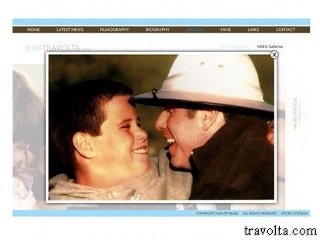 PHOTO John Travolta and his son Jett are seen in this undated photo.