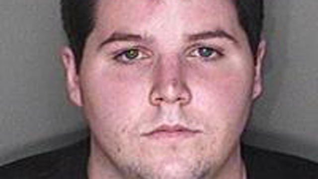 PHOTO:&nbsp;Twenty-year-old Trevor Harwell , who posted a $50,000 bond after spending a few hours in jail, is thought to have collected hundreds of thousands of images, according to police.