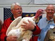 North Carolina farmers send off turkey to be "pardoned" by President Obama.