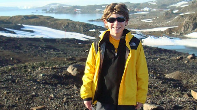 PHOTO: Nikolas Toocheck, 9, of West Chester, Pa., completed the White Continent Marathon, his second full marathon.