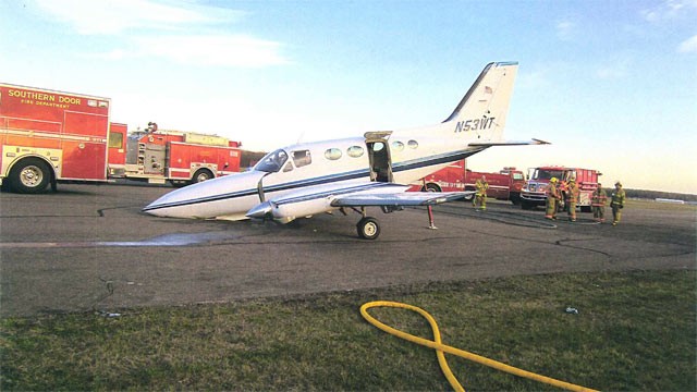 PHOTO: An 80-year-old woman from the Sturgeon Bay area took control of a twin-engine plane in the skies when her husband who was piloting the aircraft was fatally stricken.
