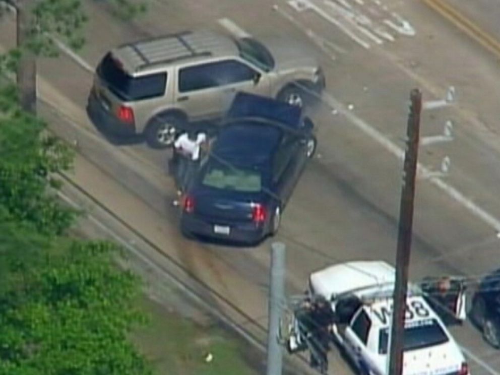 Man Fatally Shot After Police Chase, Multi-Vehicle Crash In Houston ...