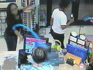 Watch: Gas Station Clerk Stunned by Slushy Attack