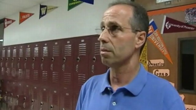 VIDEO: Rob Gasparello and two other high school administrators were arrested and released on bail.