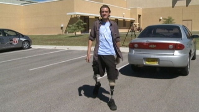 VIDEO: Iraq war vet Matthew Zajac could not attend New Mexico State University game to claim the check.