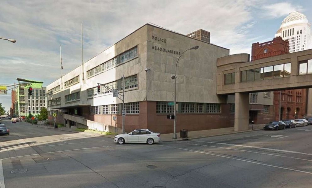 PHOTO: The Louisville Metro Police Department headquarters is seen here.