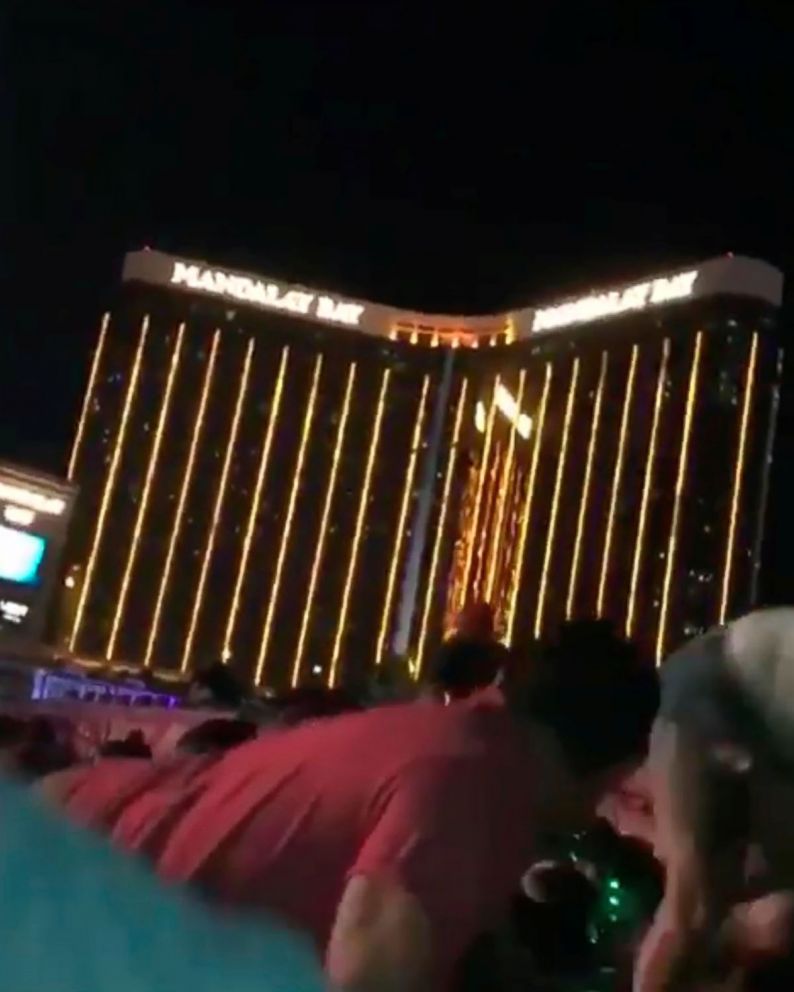 Las Vegas Shooters Hotel Room Provided Vantage Point Close To Crowd Photos Show Abc News 8082