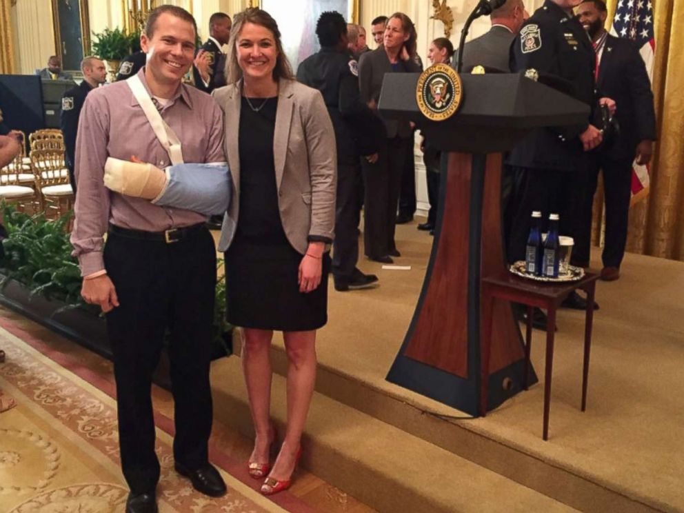 PHOTO: Matt Mika, left, is pictured with his girlfriend Kristi Boswell. 