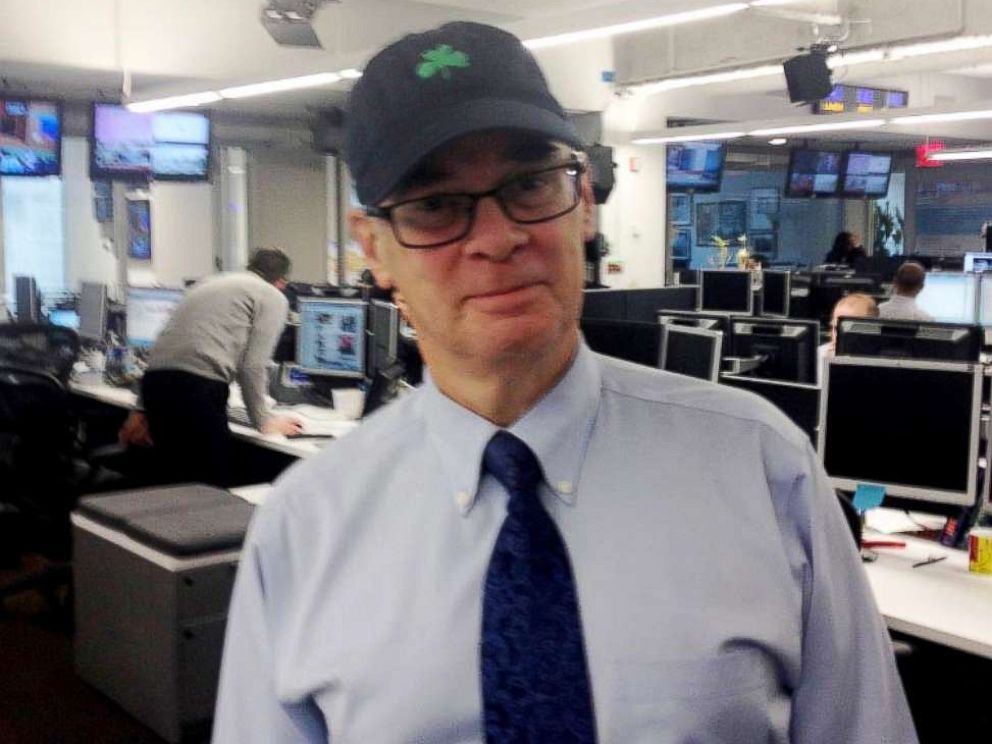 PHOTO: ABC News editor Mark Mooney pictured in the New York digital newsroom, Oct. 2013.