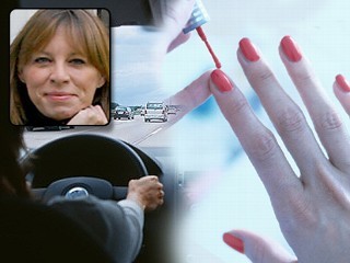 Driver Painting Nails Before Fatal Crash