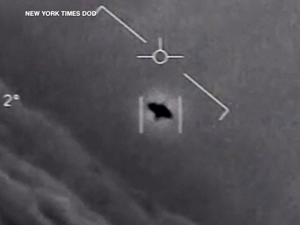 PHOTO: An unidentified flying object shown in a photo first obtained by the New York Times.